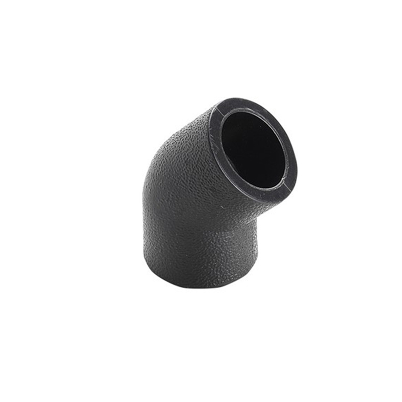كوع HDPE بزاوية 45 درجة لاتجاه التدفق
