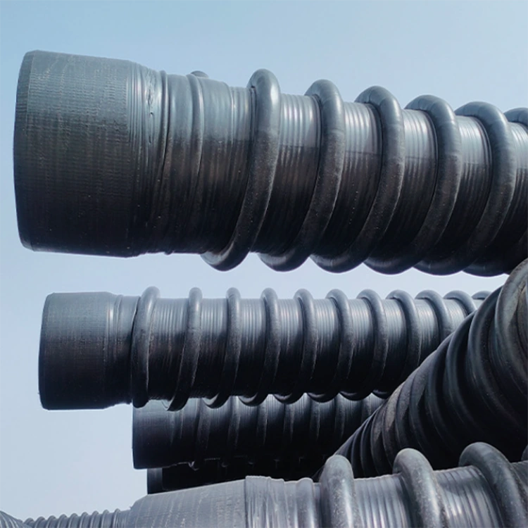 متين HDPE ملتوية أنبوب قيراط مقوى