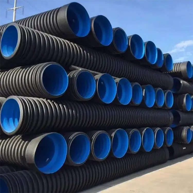 HDPE مزدوج أنبوب مموجة