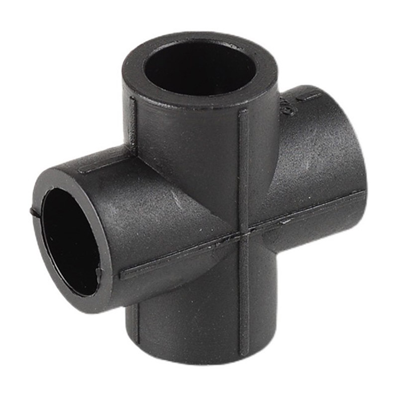 HDPE وصلات متقاطعة متساوية لتوصيل الأنابيب