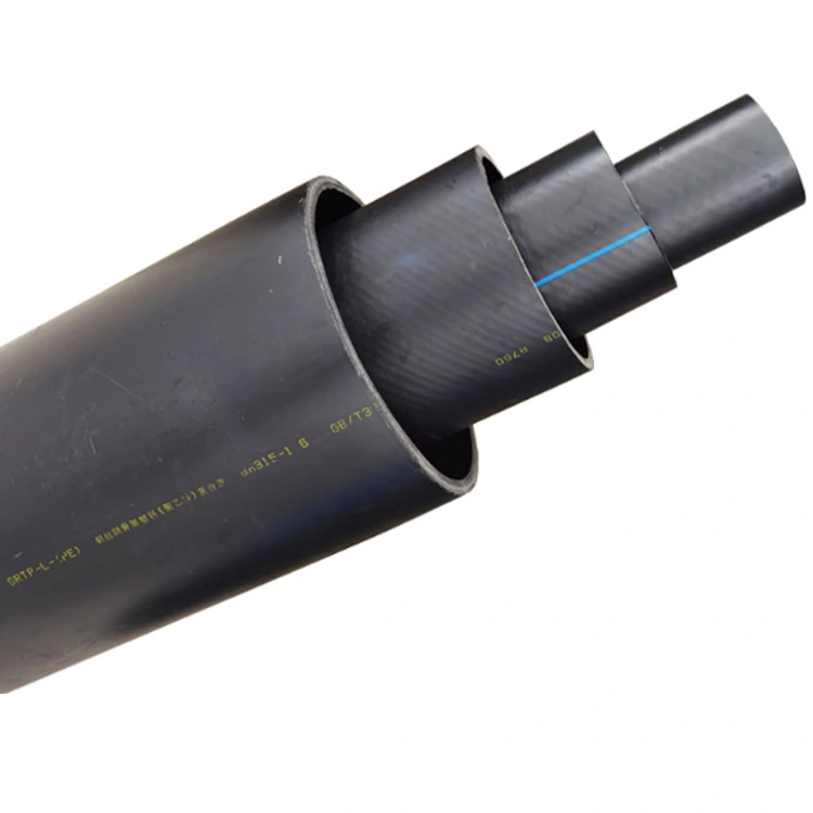 HDPE الفولاذ السلك المعزز PE الأنبوب المركب من أجل الماء