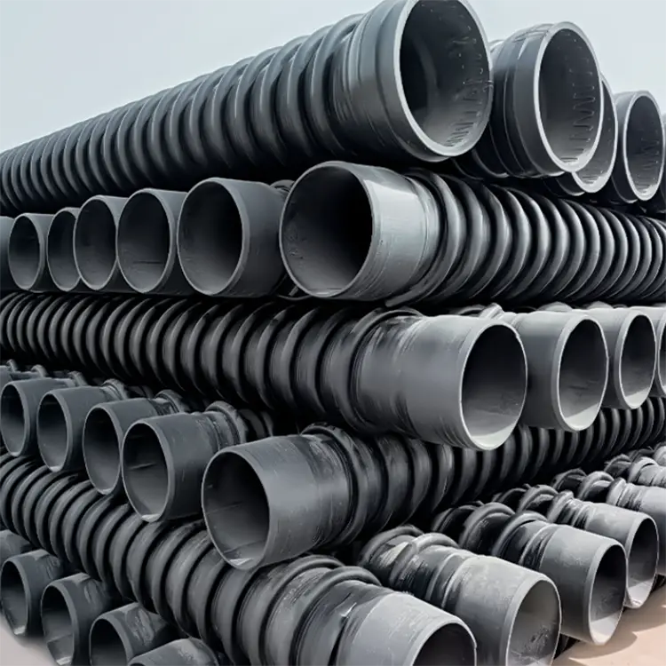 HDPE ملتوية أنبوب قيراط مقوى