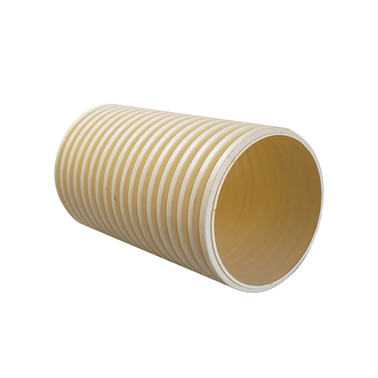 PVC-U أنابيب مزدوجة الجدار المموج